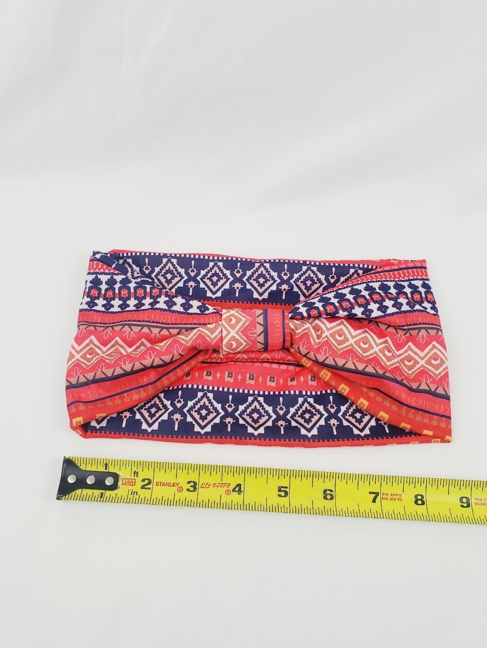 Bohemian Style Wide Cross Knotted Sports Yoga Sweatband Headband - Picture 4 of 6